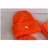 Image 2 : (4) Neon Orange Bright Toques