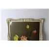 Image 2 : Vintage Framed Art of Flowers - 14" x 18"