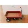 Image 2 : *Vintage Metal Kids Wagon and Toy Tractor