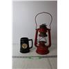 Image 1 : Barn Lantern and Beer Stein (As Is)