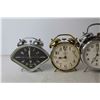 Image 3 : (4) Vintage Alarm Clocks