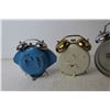 Image 5 : (4) Vintage Alarm Clocks