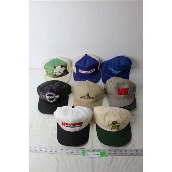 (8) Company Logo Hats