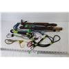 Image 1 : Assorted Tarp Straps - (2) Nail Pullers (one handle loose)