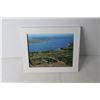 Image 4 : (2) Framed Aerial Photos - Lake Diefenbaker, 10" x 12"