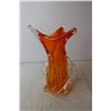 Image 2 : Vintage 1950s Orange Vase