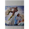 Image 3 : Jesus vs Macho Man Randy Savage Poster - 11" x 17"