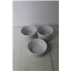 Image 3 : French White Casserole Dishes