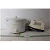 Image 1 : Hamilton Beach Crock Pot and Iron (Working)