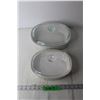 Image 1 : (2) French White Casserole Dishes