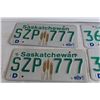 Image 2 : (4) Saskatchewan License Plates (1991, 2005)