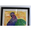 Image 2 : Rooster Mixed Media Art (Woodlille 2011) (18" x 21 1/2")