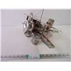 Image 1 : Folk Art handmade Airplane out of Beer Cans-Approx.12" long