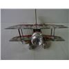 Image 4 : Folk Art handmade Airplane out of Beer Cans-Approx.12" long