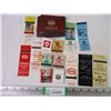 Image 1 : (15) Oil and Gas Matchbooks and Esso License Holder