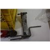 Image 2 : Truck Sign Holders - Plastic Crate - Gas Valves Fall Safety Items - Bolt Cutter - Misc. Items