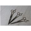 Image 2 : Oster Hand Clippers - (3) Pair of Hair Scissors