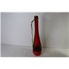 Image 4 : Leather Wrapped Bottle - Tea Light Vase (damaged)