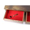 Image 2 : Wooden Jewelry Box (one handle off but in drawer)