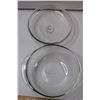 Image 2 : (1) Pyrex Bowl (1) Anchor Casserole Bowl