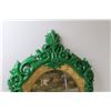 Image 3 : Vintage Green & Gold Mirror