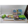 Image 1 : Candy Land, Leap Frog Game Lot, Frog Stuffy