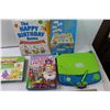 Image 3 : Candy Land, Leap Frog Game Lot, Frog Stuffy