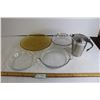Image 1 : (2) Dishes, (2) Pie Dishes, Pitcher