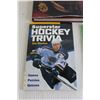 Image 3 : (3) Hockey Books - Hockey Hall of Fame Legends, Superstar Hockey Trivia, 1971-1981