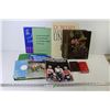 Image 1 : Books - (2) Howie Meekers Hockey Basics - (3) Gardening - Romania - Learning - Fiction - Binder w/Pa