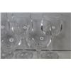 Image 4 : (7) Stemmed Crystal Glasses