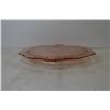 Image 4 : Pink Depression Glass Cake Stand