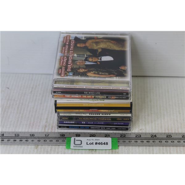 (12) CDs - Christmas - Soft Rock - Easy Listening - Country