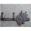 Image 2 : Metal Coat Hook Bar w/ Cows (14" Long) (Off-Site)