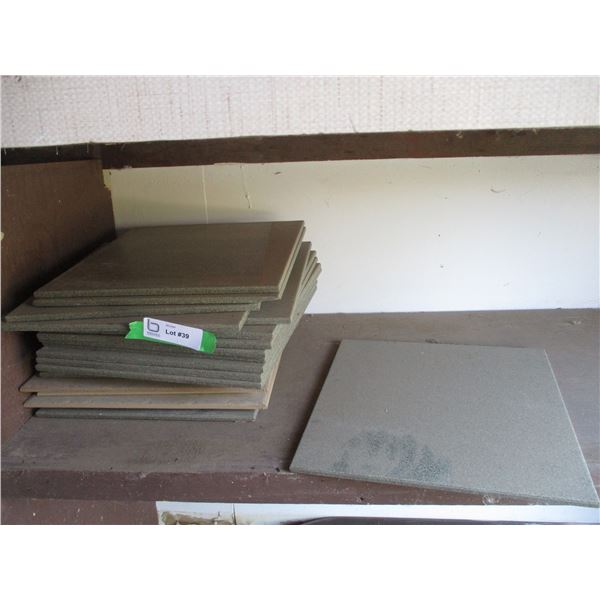 (22) Floor Tiles in Various Colours (12x12) (Off-Site)