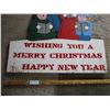 Image 3 : Wooden Sign (31x39) -- Merry Christmas (Off-Site)