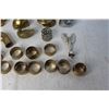 Image 2 : Assorted Brass Decor and Items