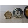 Image 2 : (3) Vintage Clocks and Misc.