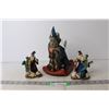 Image 1 : (3) Wizard Figurines