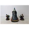 Image 5 : (3) Wizard Figurines