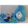 Image 5 : (2) Roots of Hope (bags w/coffee mugs - pen & foam star) - (1) Roots of Hope Water Bottle (w/pen & f