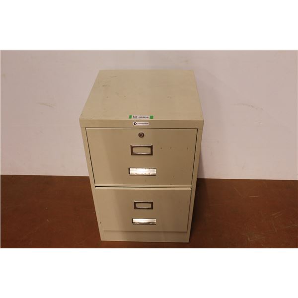 *Commander 2 Drawer Filing Cabinet (15 1/4" x 29 1/2" x 18")