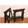 Image 1 : *(2) Plastic Saw Horses