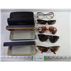 Image 1 : (5) Pairs of Glasses-(4) are Sunglasses-unknown brands