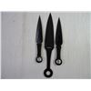 Image 2 : Ninja 3 Piece Throwing Knives with Nylon Pouch