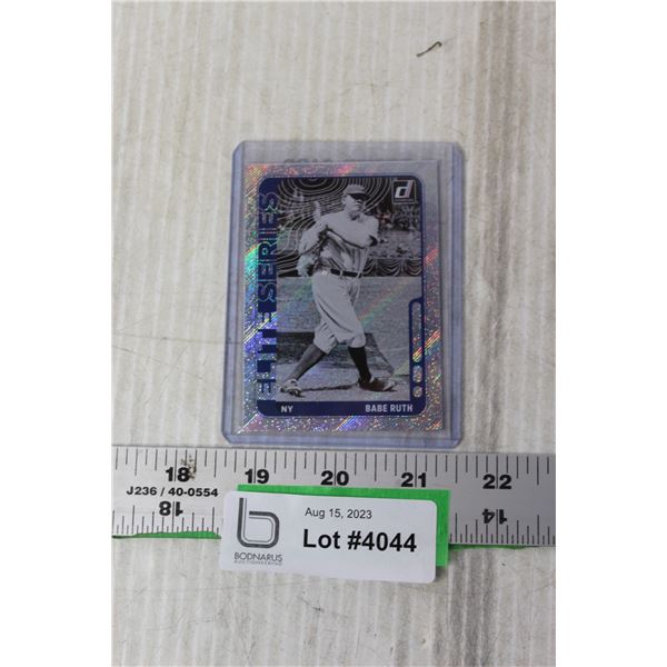 2021 Donruss MLB Babe Ruth Trading Card (Not Authenticated)