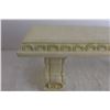 Image 2 : Small Decorative Bench - 25 1/2" x 8 1/2" x 8 1/2" h