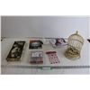 Image 1 : Bird Cage with Seashells, Master Mind Game, Misc.