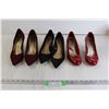 Image 1 : (3) Pairs of High Heels - Comfort Plus, H&M, Sizes 8, 38, 7 1/2W, All Smell Like Smoke