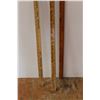 Image 2 : (3) Yard Sticks